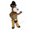 Cowboy Ox Cattle mascot costume