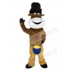 Cowboy Ox Cattle mascot costume