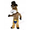 Cowboy Ox Cattle mascot costume