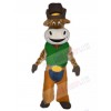 Cowboy Ox Cattle mascot costume