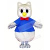 Cute Grey Owl Mascot Costumes