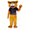 Happy Cougar Mascot Costume Cheap
