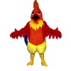 High Quality Red Rooster Mascot Costume