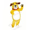 High Quality Yellow Dog Mascot Costumes Cartoon	