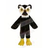 Black Owl with White Eyebrows Mascot Costumes Animal