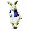 Fierce White Rabbit Mascot Costumes Cartoon