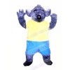 Furry Koala with Yellow T-shirt Mascot Costumes Adult