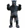 Sleek Black Panther Mascot Costumes Cartoon