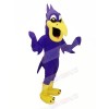Purple Bird Mascot Costumes Cartoon