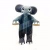 Strong Grey Elephant Mascot Costumes Adult