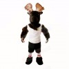 Sport Moose with White Shirt Mascot Costumes Adult