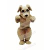 Furry Dog with Big Eyes Mascot Costumes Cartoon