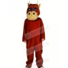 Strong Brown Bull Mascot Costume Adult