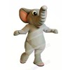 Realistic Grey Elephant Mascot Costumes Cartoon