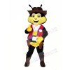 Cowboy Bee with Red Vest Mascot Costumes Animal	