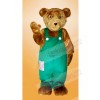 Corduroy Brown Bear Mascot Costumes Animal