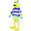 Green Parrot with Yellow Beak Mascot Costumes Animal