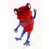 Red Funny Frog Mascot Costumes Cartoon