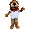 Cute Strong Lion Mascot Costumes Cartoon