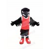 Sport Black Raven Mascot Costumes Cartoon