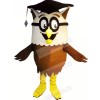 Erudite Owl with Glasses Mascot Costumes Animal	