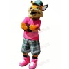 Realistic College Fox Mascot Costumes Cartoon