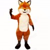 Smiling Friendly Lightweight Fox Mascot Costumes Cartoon