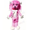 Cute Pink Dog Mascot Costumes Animal