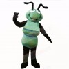 Smiling Green Ant Mascot Costumes Cartoon