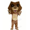 Happy Brown Lion Mascot Costumes Cheap	