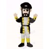 Yellow Cuff Captain Blythe Pirate Mascot Costume