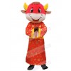 Cow mascot costume
