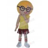 Girl mascot costume