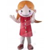 Girl mascot costume