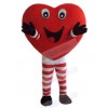 Heart mascot costume