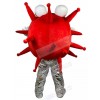 Virus mascot costume