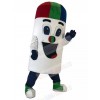 Pill mascot costume