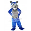 Wolf mascot costume