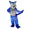 Wolf mascot costume