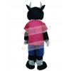 Bull mascot costume