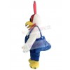 Cock mascot costume