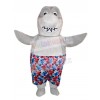 Shark mascot costume