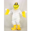 Realistic Cute Peter Pelican Mascot Costume Cartoon