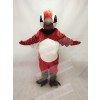 Red Brown Quail Mascot Costume Animal 