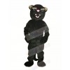 Black Muscle Panther Mascot Costume