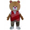 Bear mascot costume