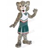 Leopard mascot costume