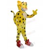 Leopard mascot costume
