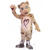 Leopard mascot costume