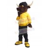 Bull mascot costume